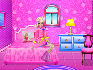 芭比的粉色公主房