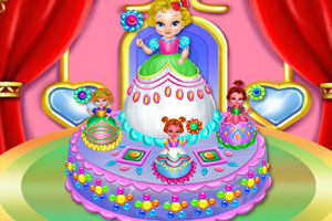 小公主做蛋糕