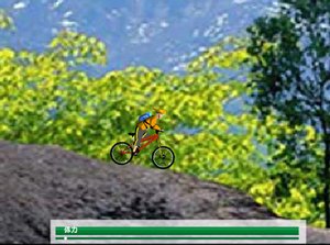 极限山地自行车