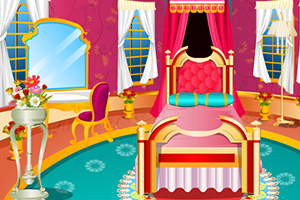 皇家公主的房间装饰