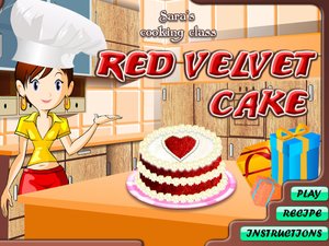 红色大蛋糕